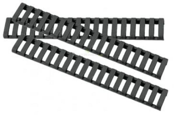 Couvre Rail Type Ladder Gomme ( pack de 4) - Noir - DUKE