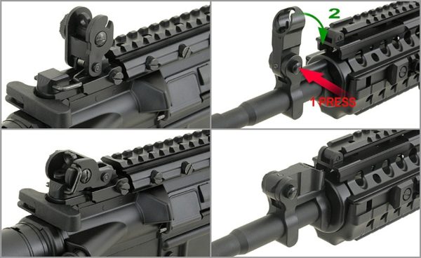 La visée du m4 ris