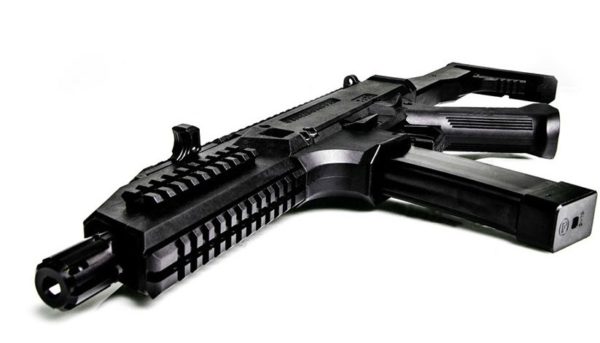 Les rails picatinny de la scorpion evo3