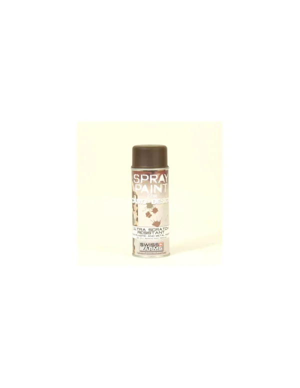 bombe de peinture marron