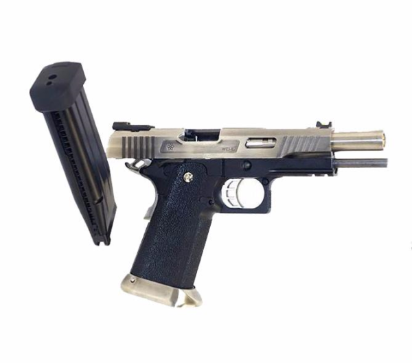 Pistolet WE Hi CAPA 5.1 Silver TREX GBB Gaz – Image 3