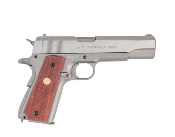 réplique du colt1911 bois et métal KWC