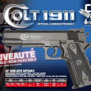 CyberGun Pistolet à Billes Airsoft- Colt 1911 hpa Bicolor modèle à