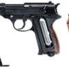 La crosse démontée du Walther p38