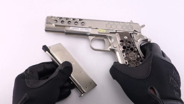 chargeur pistolet 1911 hex cut