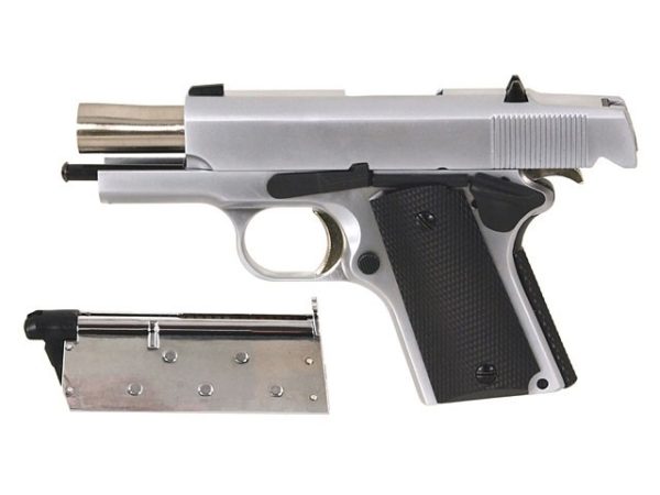 le chargeur du pistolet army 1911 silver