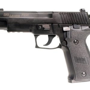 La réplique du pistolet sig sauer noir