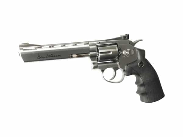 Le revolver dan wesson chrome