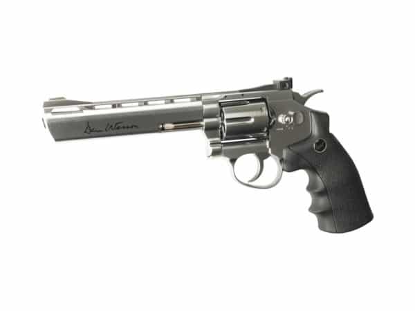 Le revolver dan wesson chrome