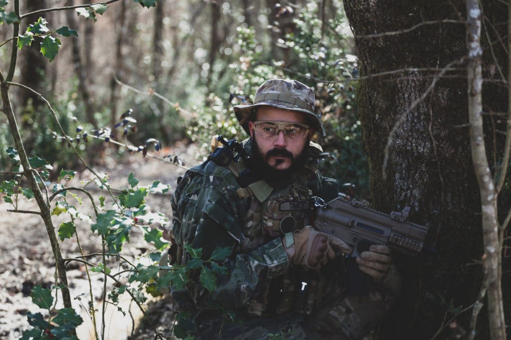 airsofteur avec son black water 