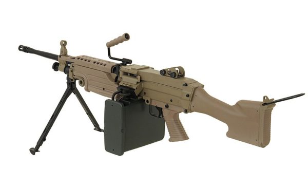 m249 full métal couleur tan desert