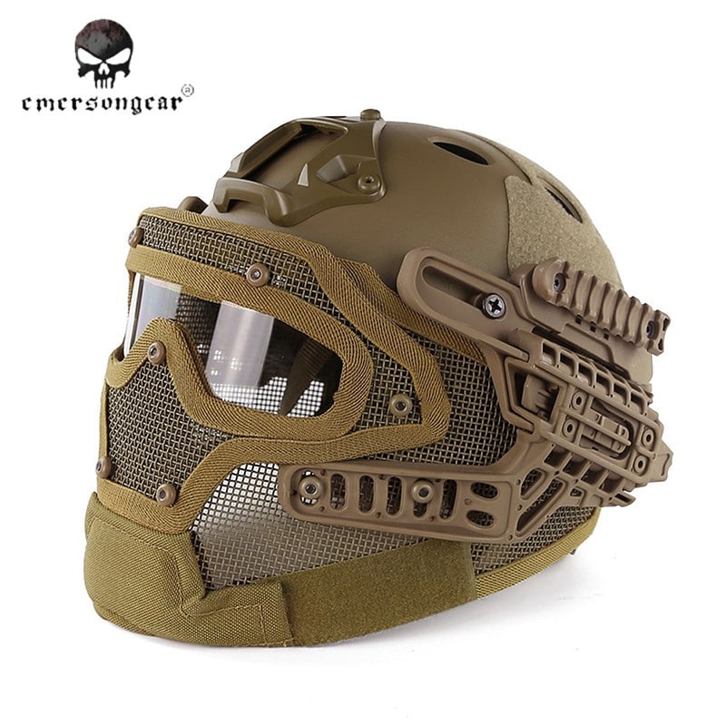 Casque tactique Airsoft noir FAST PJ