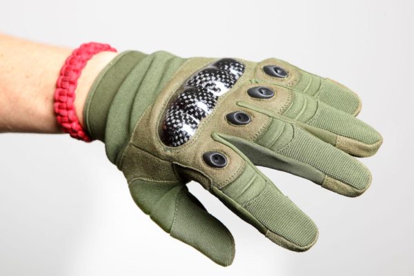 Les gants duke vert olive