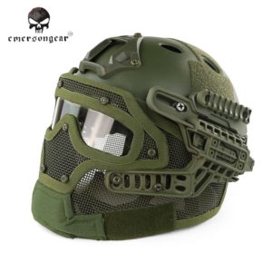 Casque tactique Airsoft tan EXF BUMP