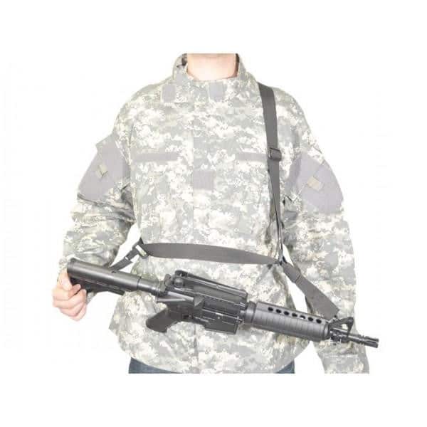 Sangle Tactique 3 points- 183160 - Swiss Arms -Noire - Top Airsoft