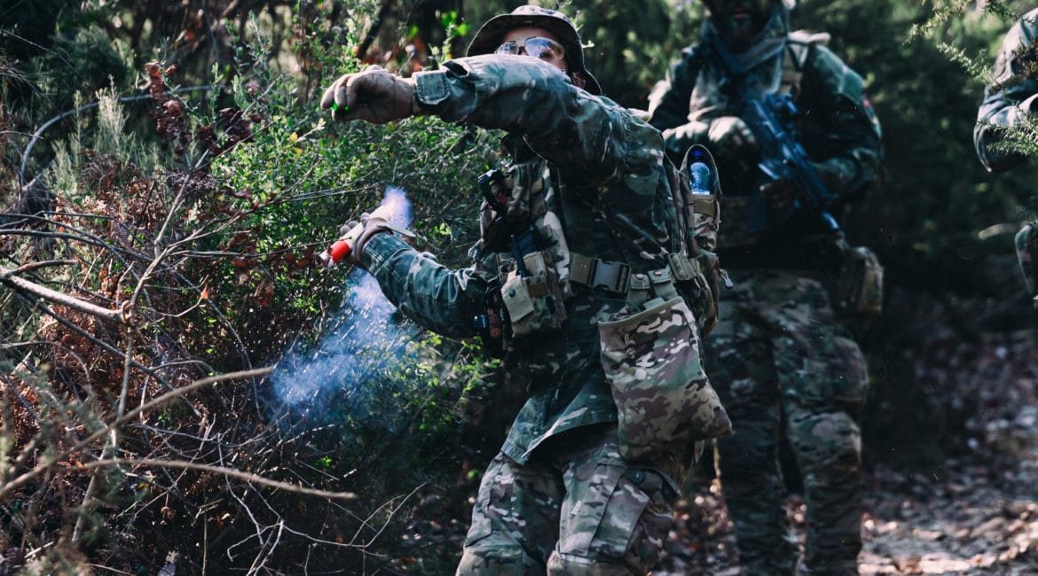 fumigène airsoft