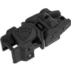 flip up rhino noir airsoft