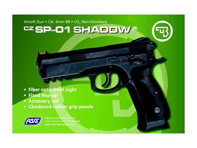 cz 75 SP airsoft boite