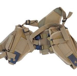 holster horizontal double couleur tan airsoft