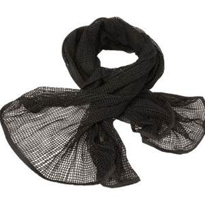 écharpe filet noir airsoft