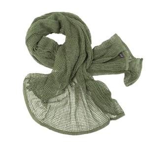 echarpe filet couleur olive airsoft