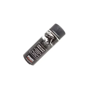 bombe de peinture noir mat