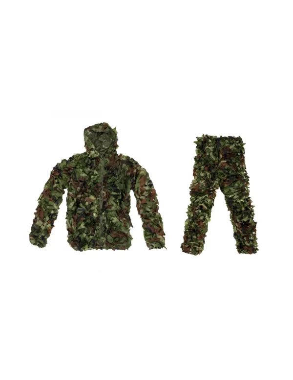 ghillie complet veste pantalon woodland