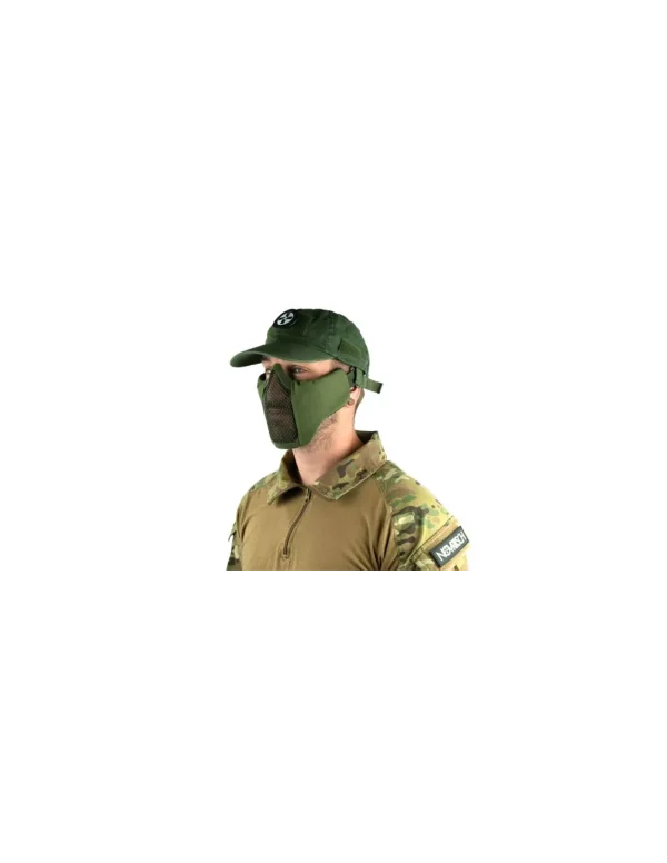 grille meshmask balaclava olive airsoft