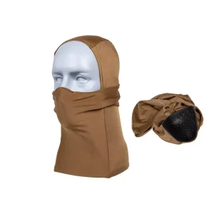 masque cagoule avec protection en silicone