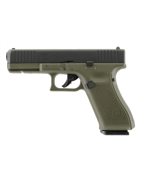 réplique airsoft glock17 gen5 airsoft olive et noir