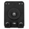 plaque fobus de fixation noir airsoft