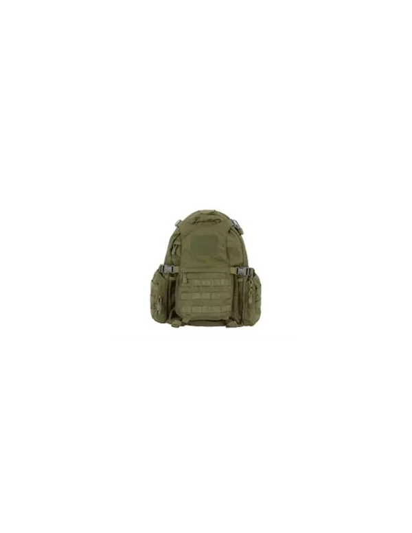 sac à dos tactical avec poche casque olive