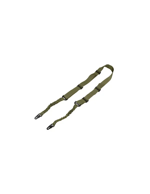 sangle bungee tactique 2 points olive