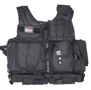 veste tactique noire Dmoniac airsoft