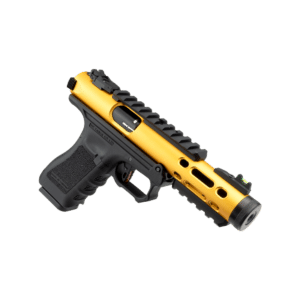 réplique pistolet we airsoft noir et gold