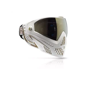 Le masque Dye I5 blanc et or airsoft